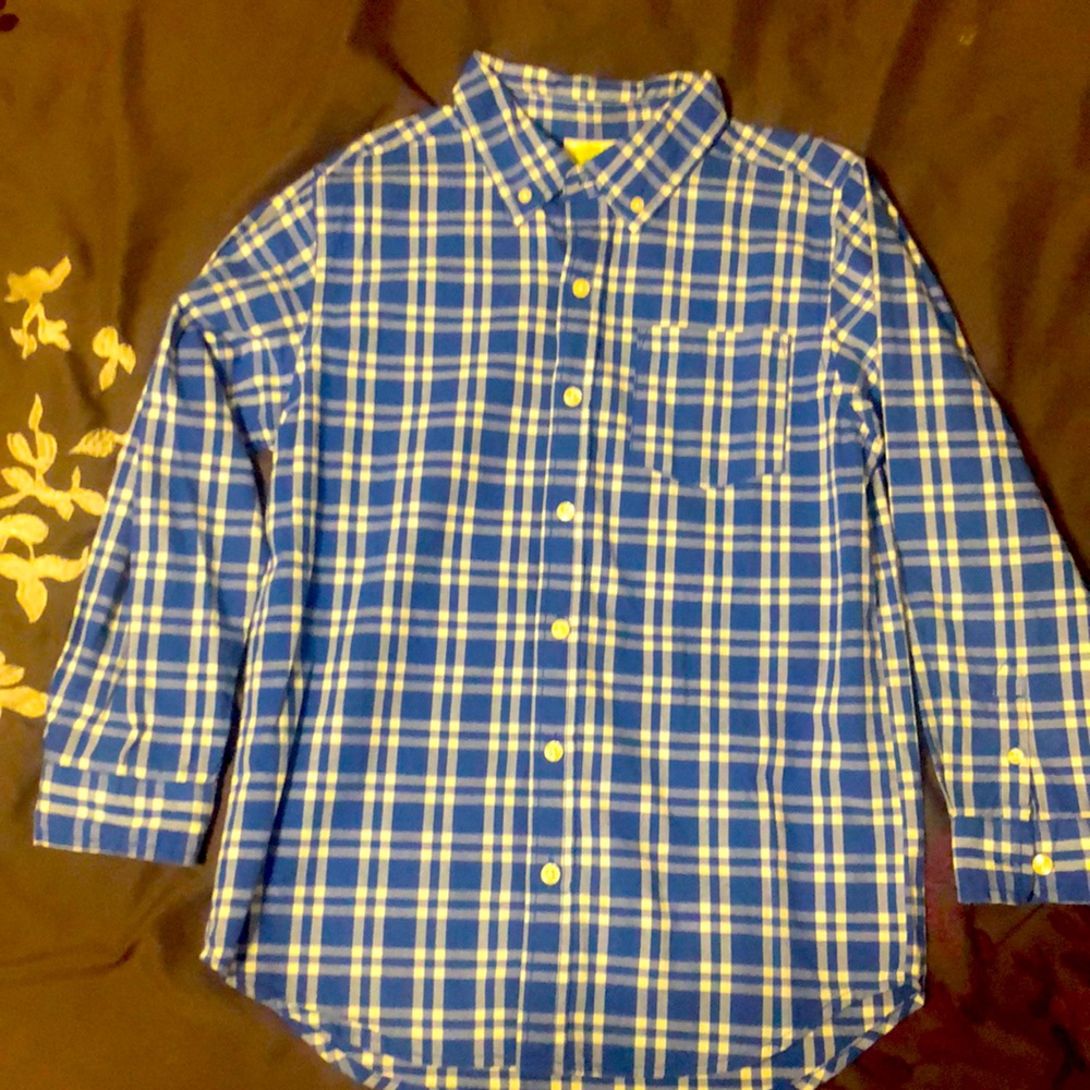 Crazy 8 boys button down dress shirt